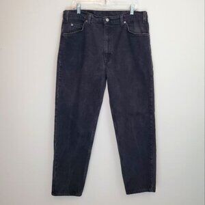 Vintage Levi's 550 men's relaxed fit tapered leg jeans 90s orange tab